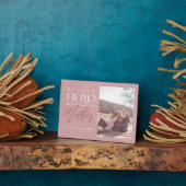 Wir haben einen Helden, den wir ihre Mutter Foto K Fotoplatte (Seite)