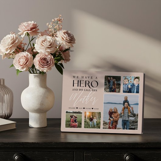 Wir haben einen Helden, den wir ihre Mutter FotoCo Fotoplatte