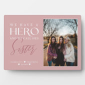 Wir haben einen Helden, den wir ihre Schwester Fot Fotoplatte (Vorderseite)