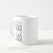 Wir haben einen Helden, den wir Papa nennen Kaffeetasse (Vorderseite Links)
