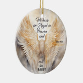 Wir haben einen Himmelsengel Keramik Ornament (Rechts)