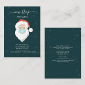 Wir haben einen neuen Halt für Weihnachtsreisen ge Mitteilungskarte (Vorne/Hinten)