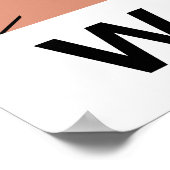 Wir haben einen Traum. Poster (Ecke)