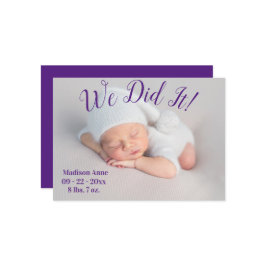 Wir haben es gemacht, Foto zeigt die neutrale Gebu Ankündigung