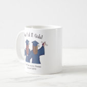 Wir haben es Mädchen gemacht, Abschluss Girls Pers Kaffeetasse (Vorderseite Links)