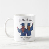 Wir haben es Mädchen gemacht, Abschluss Girls Pers Kaffeetasse (Links)