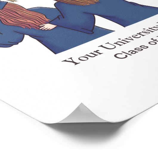 Wir haben es Mädchen gemacht, Abschluss Girls Pers Poster (Ecke)