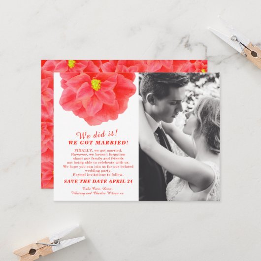 Wir haben es mit einer verheirateten Kamelien-Hoch (Vorderseite/Rückseite Beispiel)