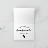 Wir haben etwas, das Ihnen sagt Karte (Innenseite)