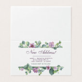 Wir haben Eucalyptus neue Zuhause-Adresse übertrag (Außenseite Aufgefaltet)