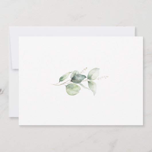 Wir haben Eukalyptus-Adressenänderung verschoben Ankündigung (Rückseite)