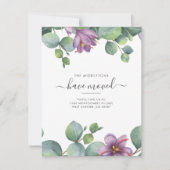 Wir haben Eukalyptus-Bewegung angekündigt (Vorderseite)