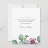 Wir haben Eukalyptus-Bewegung angekündigt (Rückseite)