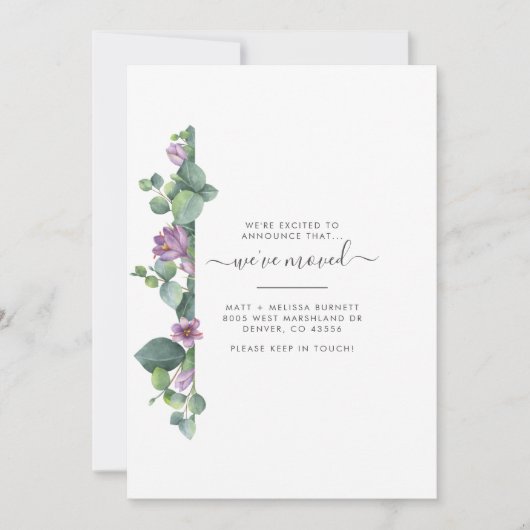 Wir haben Eukalyptus-Bewegung-Ankündigung verschob (Vorderseite)