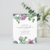 Wir haben Eukalyptus Lila Green Moving Budget vers (Stehend Vorderseite)