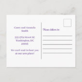 Wir haben Fensterbalken verschoben Postkarte (Rückseite)