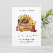 Wir haben Florenkürbis zum Sonnenblumenfall bewegt Ankündigung (Stehend Vorderseite)