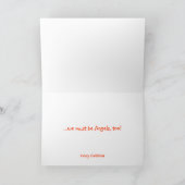 Wir haben Flügel Feiertagskarte (Innenseite)