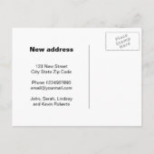 Wir haben Flugzeug verschoben Postkarten für neue (Rückseite)