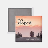 Wir haben Foto Keepake Ankündigung gegossen Magnet (Vorderseite/Rückseite)