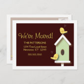 Wir haben Geburtshaus-neue Postkarte verschoben (Vorne/Hinten)