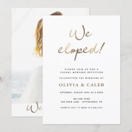 Wir haben gepflückt! Einladung zur Hochzeitsempfeh