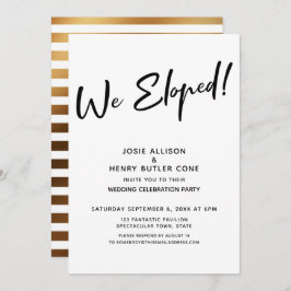 Wir haben gepflückt! Moderne Hochzeitsempfehlung + Einladung