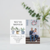 Wir haben gepottete Pflanze Dusty Blue Ankündigung (Stehend Vorderseite)