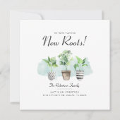 Wir haben gepottete Pflanze in Bewegung gesetzt Ankündigung (Vorderseite)