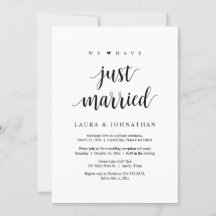 Wir haben gerade das Party der Hochzeitsfeier verh