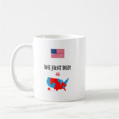 WIR HABEN GERADE GETAN! 46 Joe Biden themed - Tass Kaffeetasse (Links)