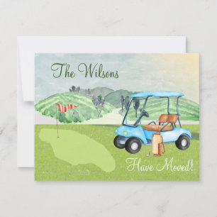 Wir haben Golf Cart-Grüntöne in Bewegung versetzt Ankündigung