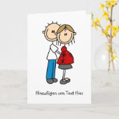 Wir haben Grußkarten Karte (Gelbe Blume)