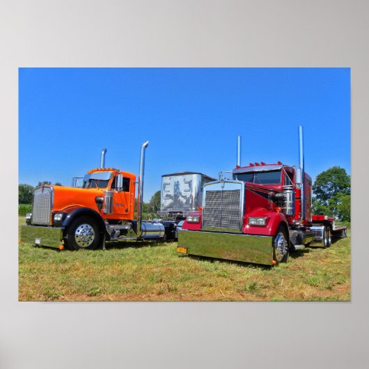 Wir haben gut Kenworth alt Poster (Vorne)