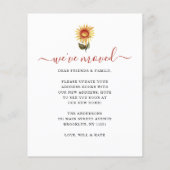 Wir haben Herbstfallankündigung verschoben (Rückseite)