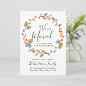 Wir haben Herbstkranz-Urlaub verlegt Ankündigung (Stehend Vorderseite)