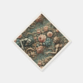 Wir haben heute Abend geschlagen - gotisch Viktori Serviette (Ecke)