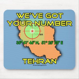 Wir haben Ihre Nummer in Tehran Got Mousepad