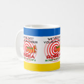 Wir haben Ihre Nummer Russland-Tasse Got Kaffeetasse (Vorderseite Links)