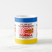 Wir haben Ihre Nummer Russland-Tasse Got Kaffeetasse (Mittel)