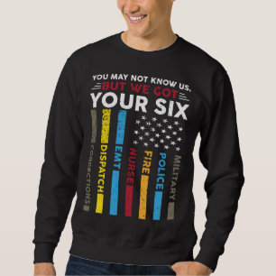 Wir haben Ihren Six Stolz 911-Dispatcher-Dispatch- Sweatshirt