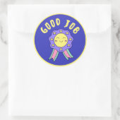 Wir haben Job Donald Sticks Runder Aufkleber (Tasche)