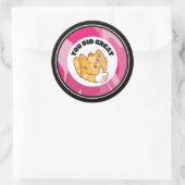 Wir haben Job Donald Sticks Runder Aufkleber (Tasche)