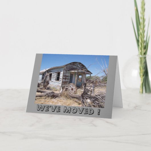 Wir haben Karten verschoben - Maßgeschneidert (Vorderseite)