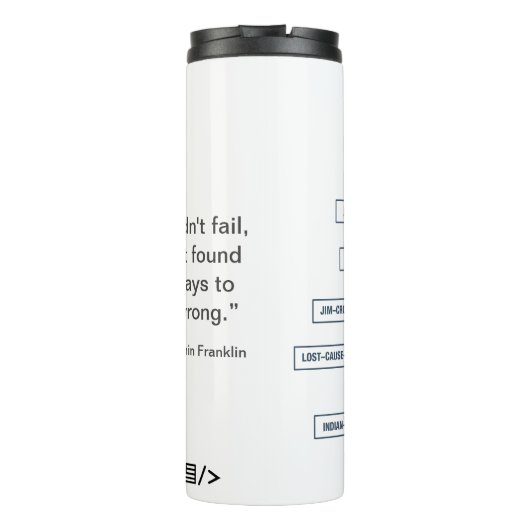 Wir haben keine Tasse Versagt (Rückseite)