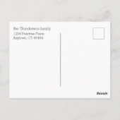 Wir haben Kuh in Barnyard verlegt Postkarte (Rückseite)