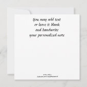 Wir haben Lächeln geteilt, B&W zeichnend Sprichwor Mitteilungskarte (Rückseite)