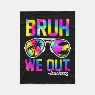 Wir haben LehrerInnen im Sommer Gefärbte Krawatte  Fleecedecke