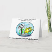 Wir haben lustigen niedlichen ankündigung (Rückseite)