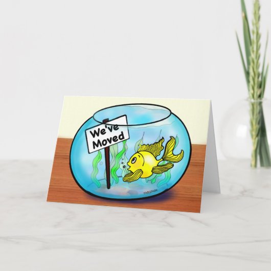 Wir haben lustigen niedlichen ankündigung (Vorderseite)